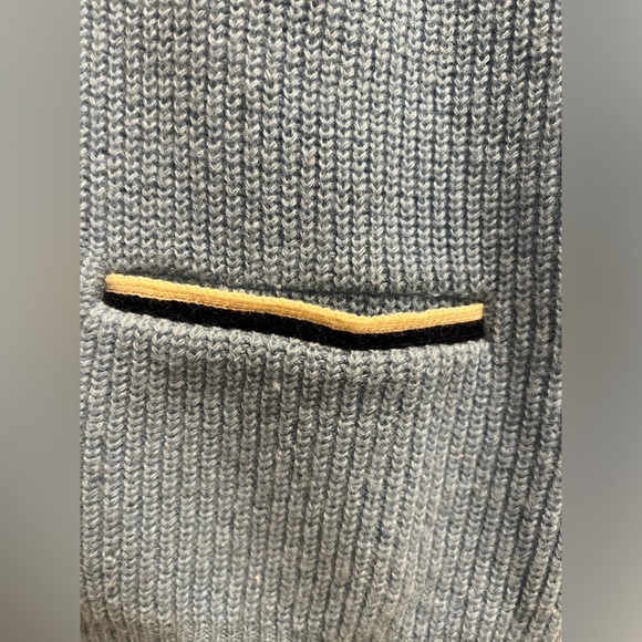 VINTAGE 1960’s Glen Isle Sportswear Blue Knit Vest - Picture 5 of 7
